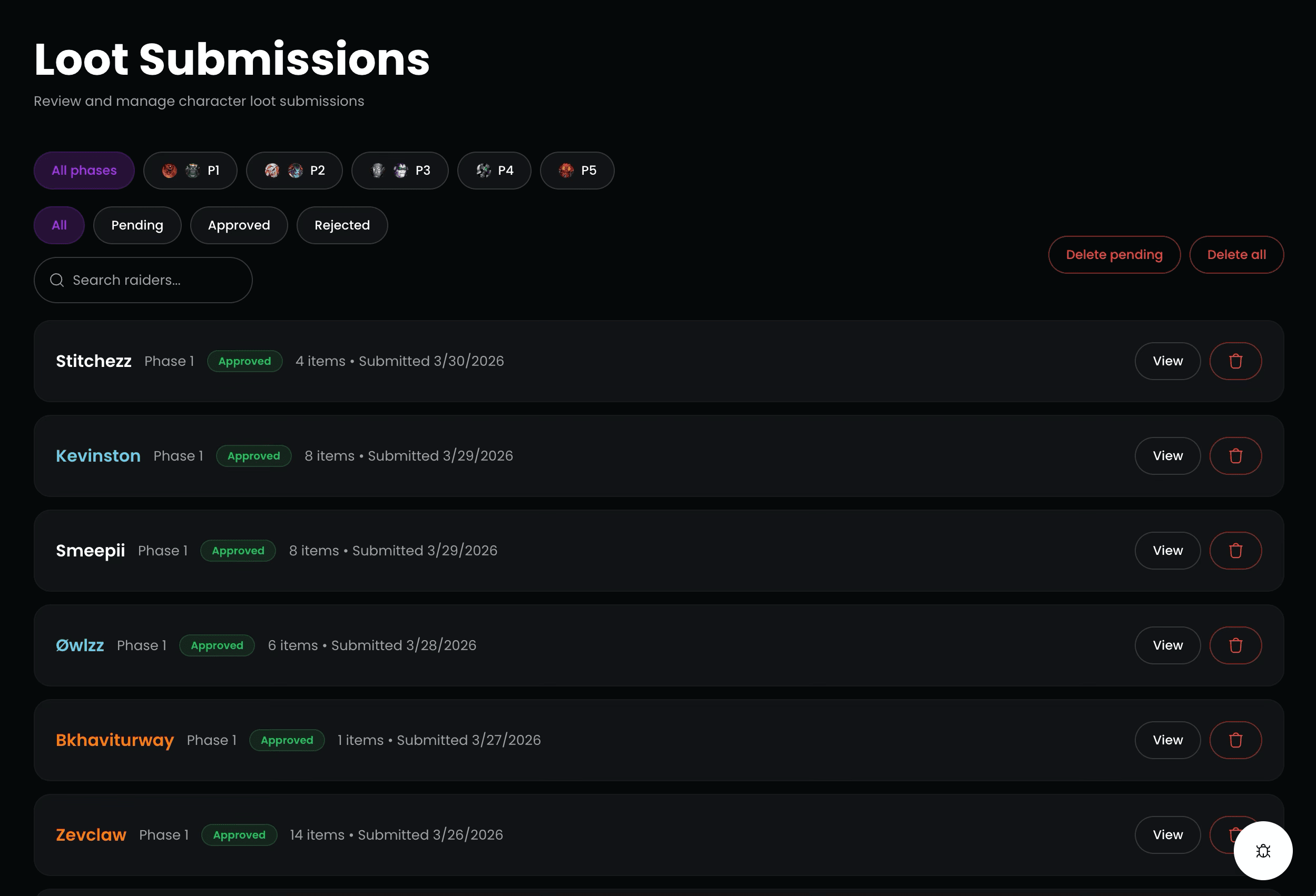 Create clear, transparent loot priorities